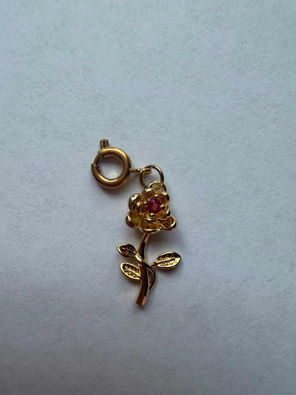 Rose Charm With Spring Clip Mure + Grand 