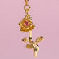 Rose Charm With Spring Clip Mure + Grand 