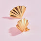 Royal Shell Statement Earrings Earrings mure + grand 