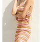 Salome Sun Child Bodycon Maxi Knit Dress Clothing Faire 