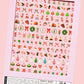 Santa Baby Nail Art Stickers Nail Deco Beauty 