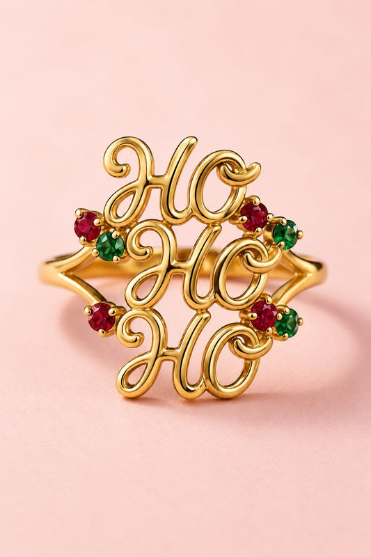Santa Said Slay Stacking RingMure + Grand