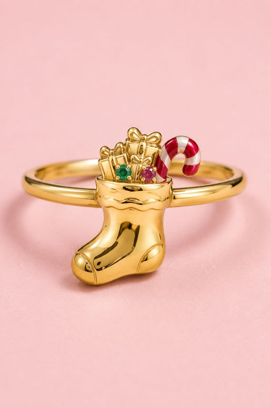 Santa's Delivery Stacking RingMure + Grand