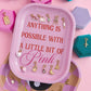Schoolbag Charm With Spring Clip Charm with Spring Clip Mure + Grand 
