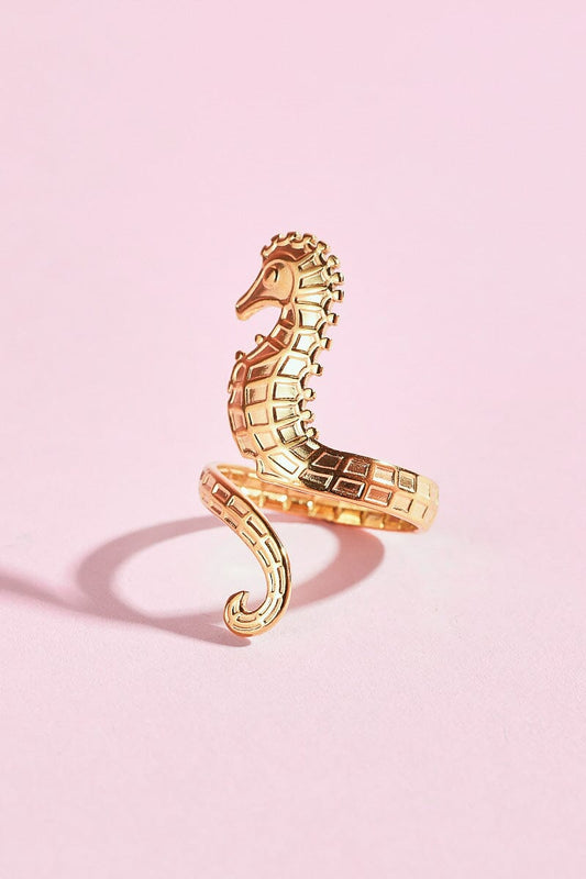 Seahorse Stacking Ring Rings mure + grand 
