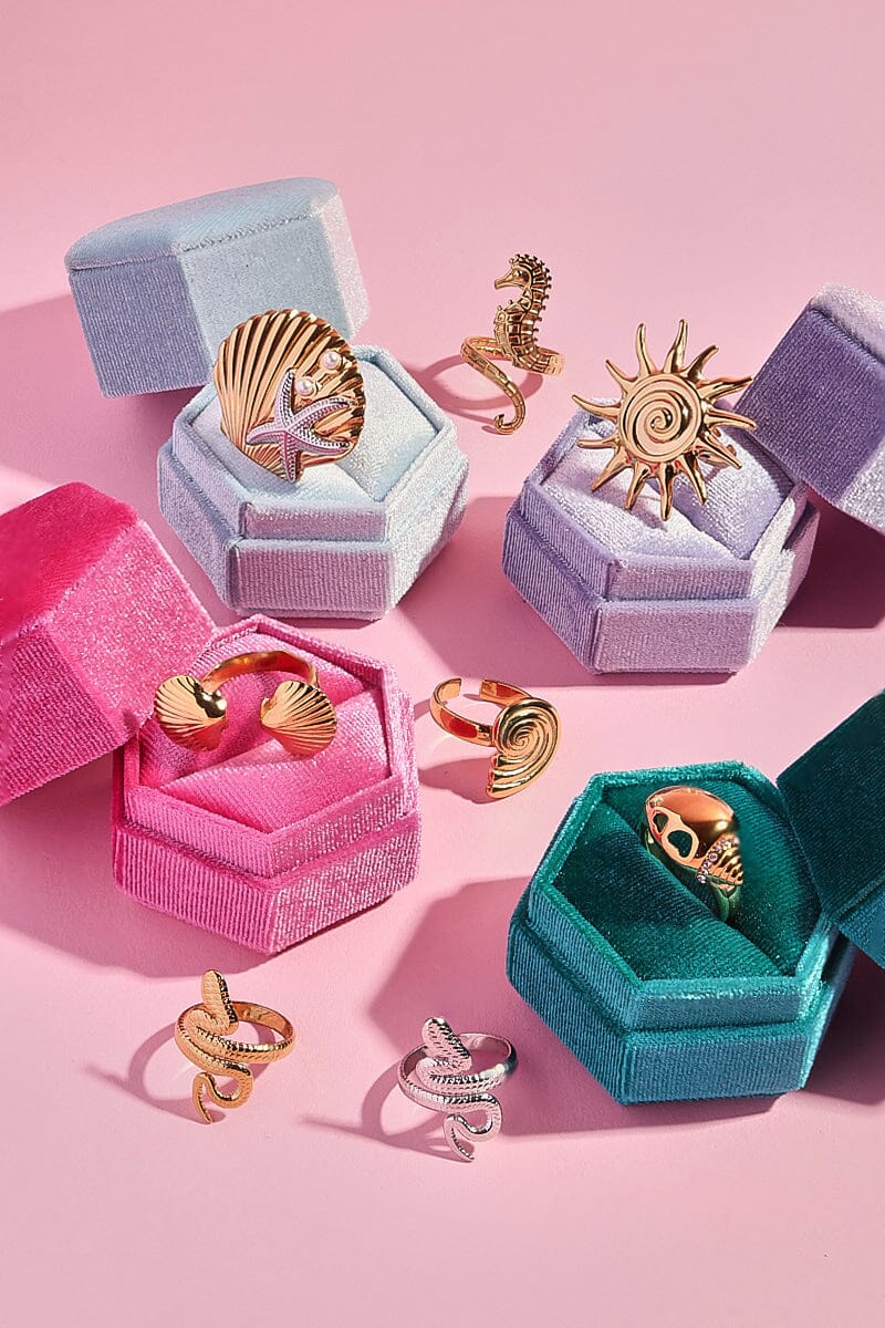 Seahorse Stacking Ring Rings mure + grand 