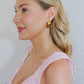 Serenity Scooped Hoop Earrings mure + grand 