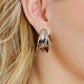 Serenity Scooped Hoop Earrings mure + grand 