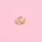 Serpent Sterling Silver Ear Cuff Earrings mure + grand Gold 