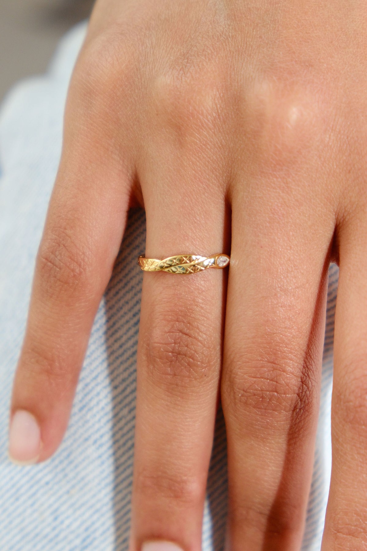 Serpent Sterling Silver RingMure + Grand