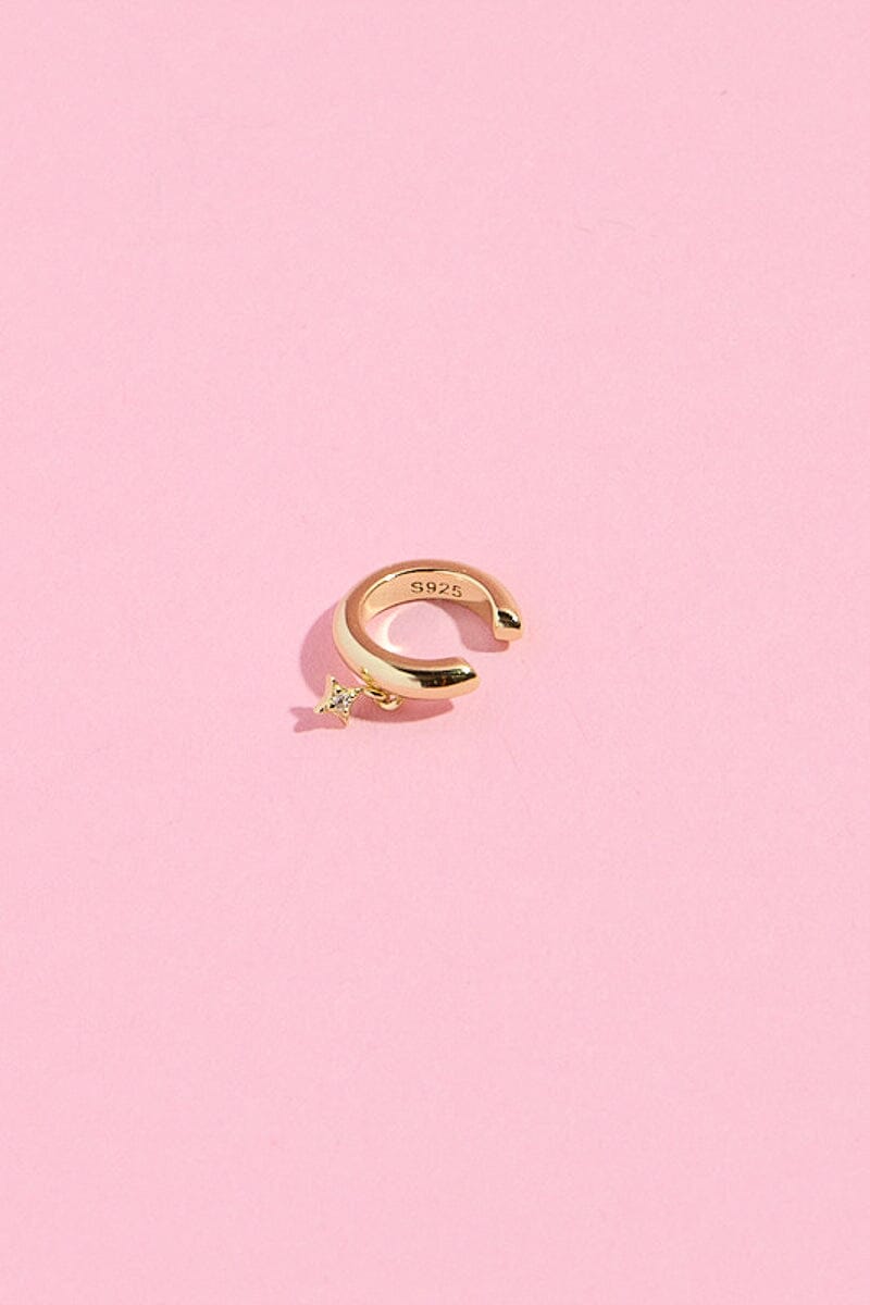 Shooting Star Sterling Silver Ear CuffMure + Grand