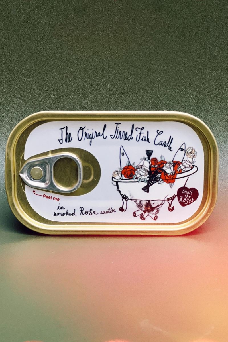 Smoked Fish Tinned Fish Candle Candle Tinned Candle 