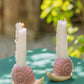 Snail Taper Candle Holder Home Decor DOIY Designs 