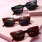 Snatched Square Frame Sunglasses Sunglasses mure + grand 