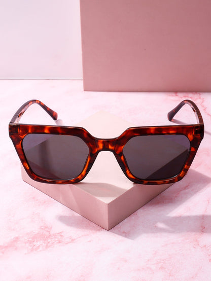 Snatched Square Frame Sunglasses Sunglasses mure + grand tortoise 