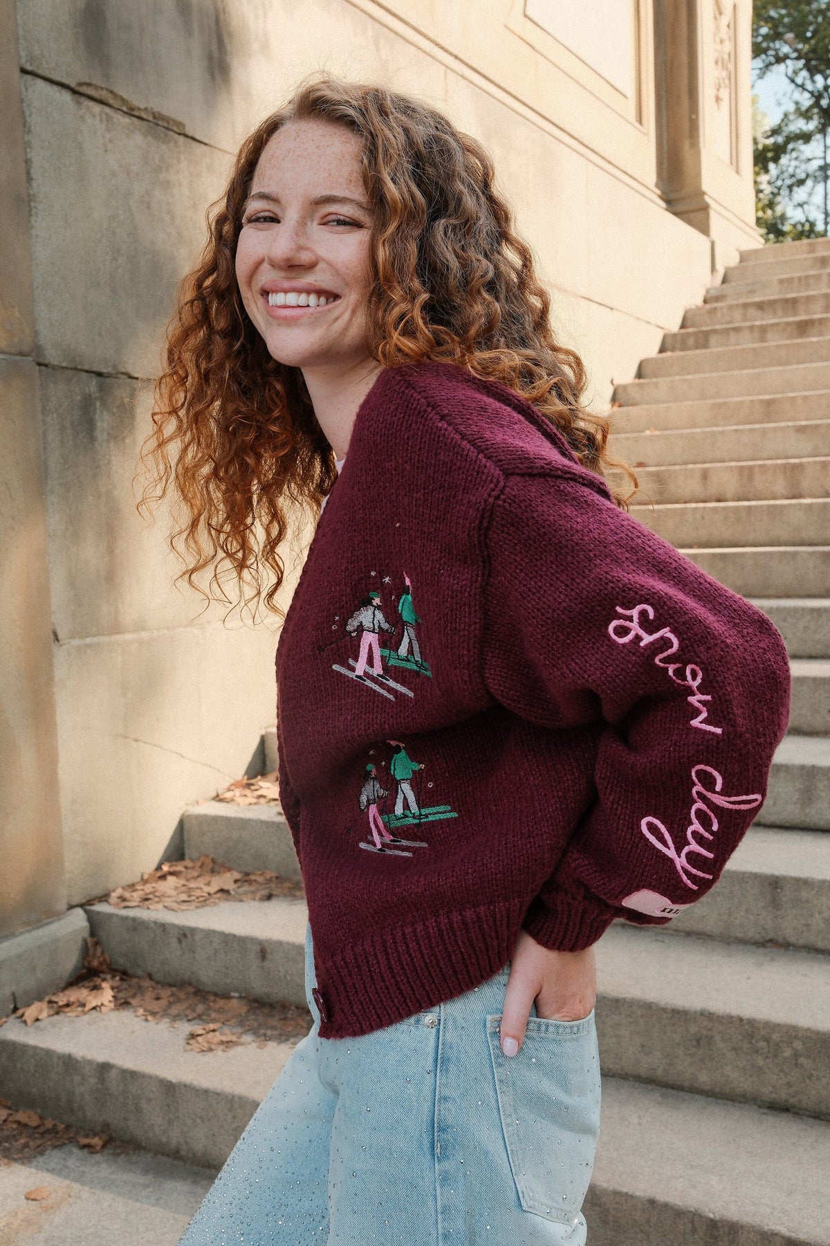 Snow Day Puff Cardigan CARDIGAN mure + grand 
