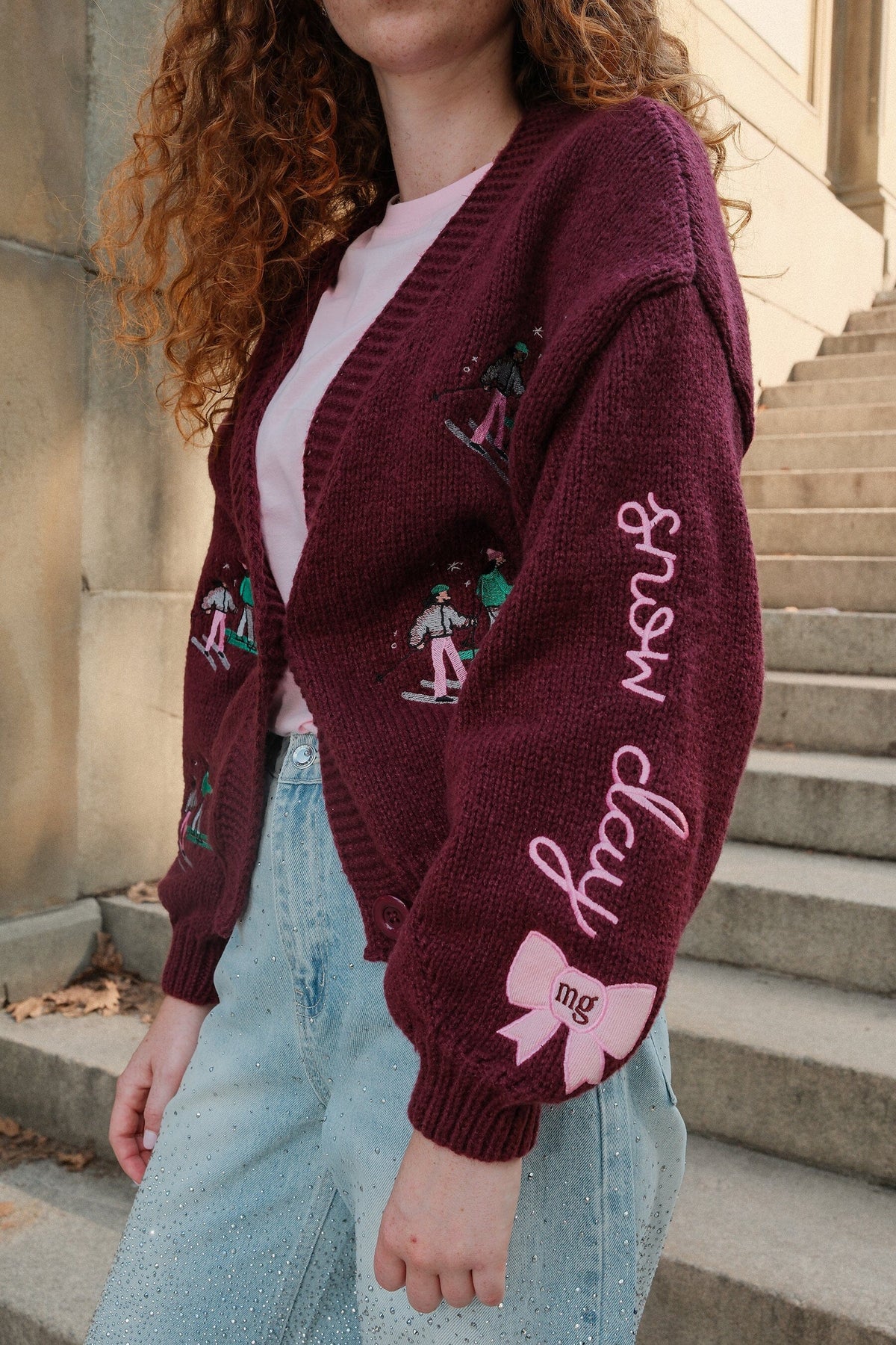 Snow Day Puff Cardigan CARDIGAN mure + grand 