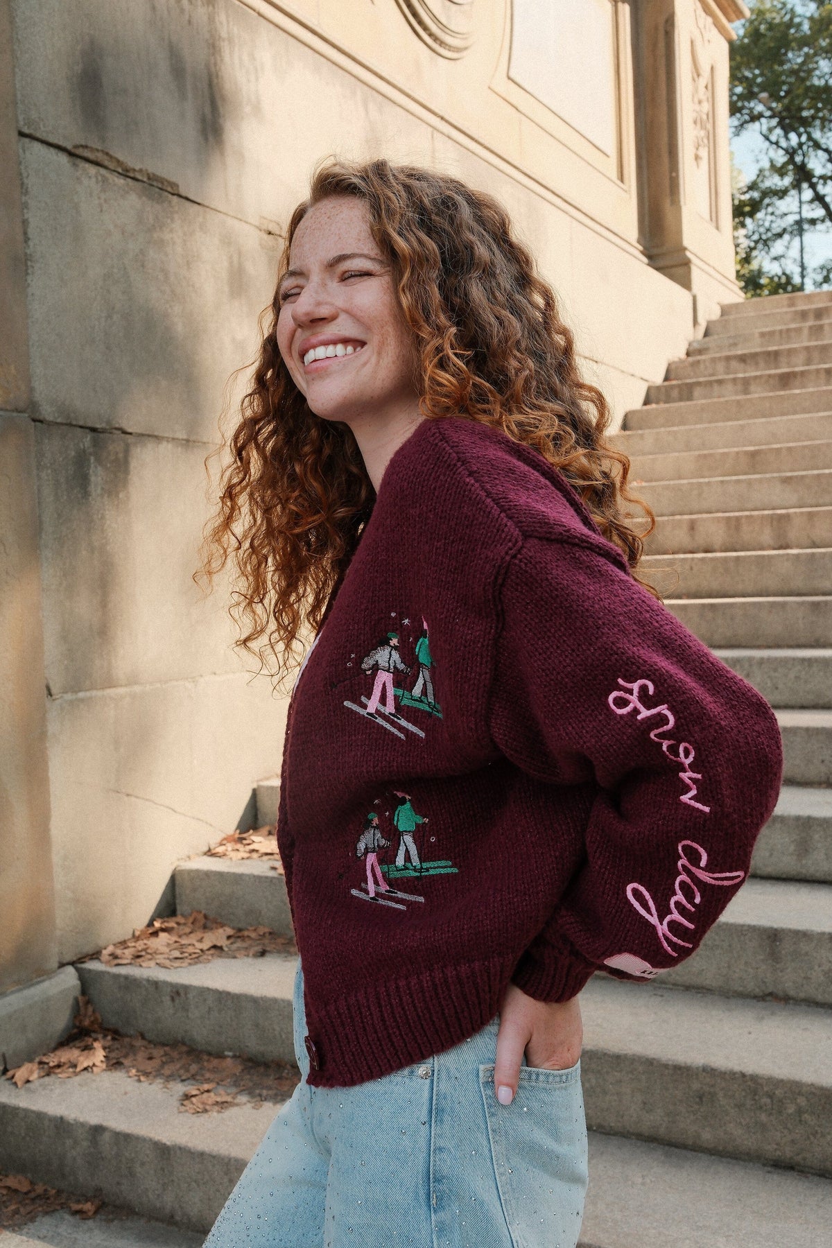 Snow Day Puff Cardigan CARDIGAN mure + grand 