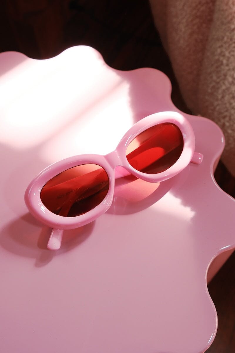 Soft Serve Puff Frame Sunglasses Sunglasses mure + grand 