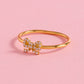 Sparky Bow Sterling Silver Ring Ring mure + grand 
