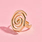 Spiral Flow Band Adjustable Stacking Rings Rings mure + grand 