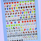 Sports Ball Nail Art Stickers Nail Deco Beauty 