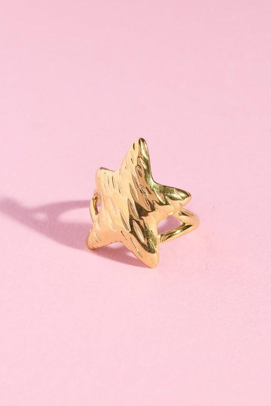 Starry Ocean Starfish Adjustable Stacking Ring Rings mure + grand 