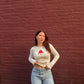 Stay Sweet Long Sleeve Baby Tee Baby Tee mure + grand 
