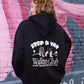 Step and Yap Walking Club Crop Hoodie sweatshirt mure + grand 