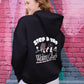 Step and Yap Walking Club Crop Hoodie sweatshirt mure + grand 