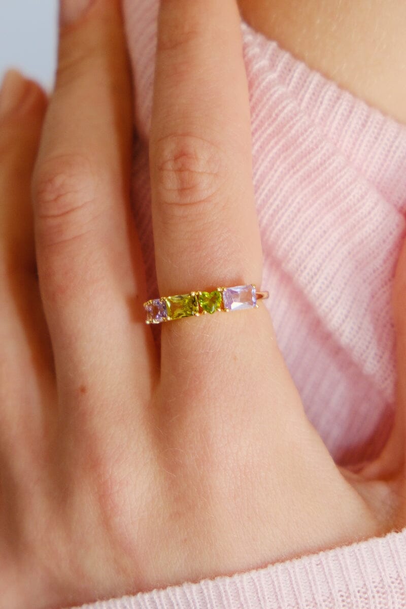 Stevie Stone Sterling Silver RingMure + Grand