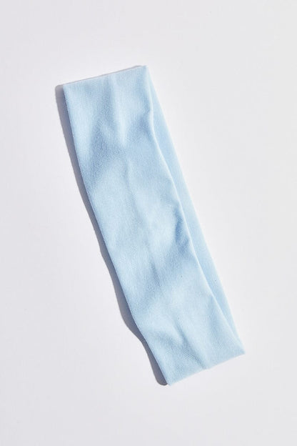 Stretchy Wicking Headband Hair Accessory mure + grand Blue 