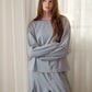 Striped Blue Lounge SetMure + Grand