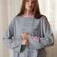 Striped Blue Lounge SetMure + Grand
