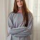 Striped Blue Lounge SetMure + Grand