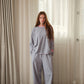 Striped Blue Lounge SetMure + Grand