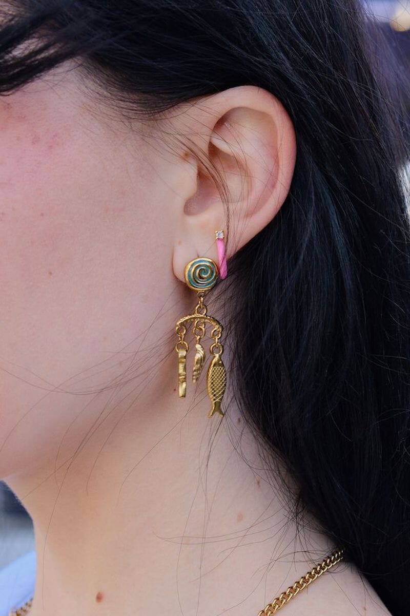 Summer Calling Statement Earrings Earrings mure + grand 