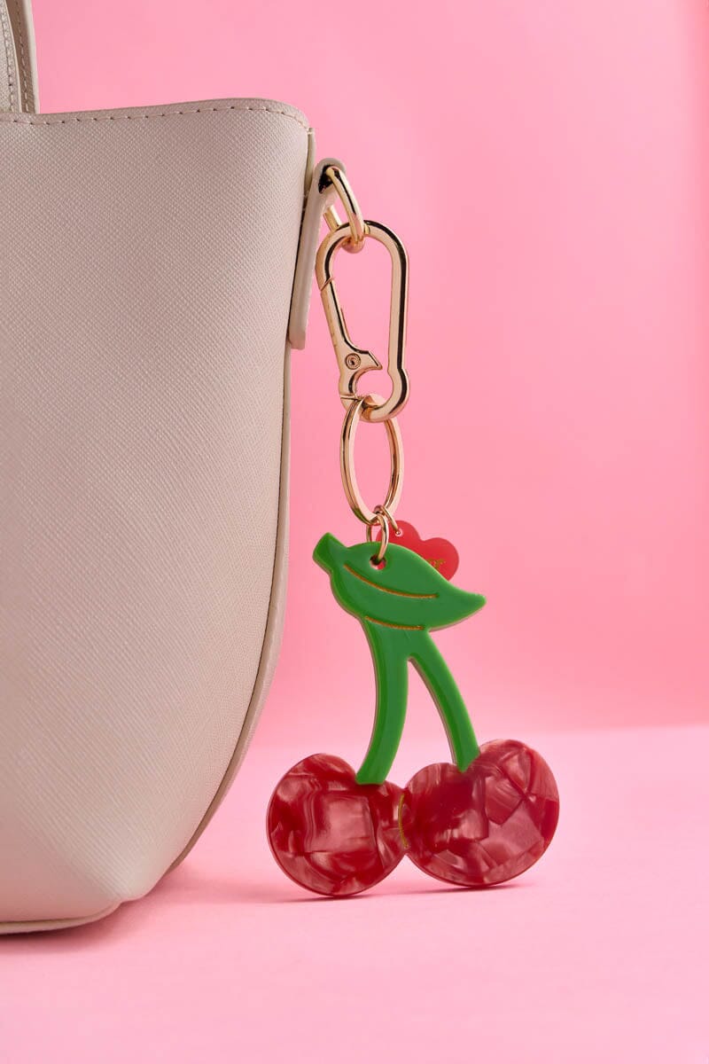 Sweet Like Cherries Bag Charm Bag Accessories mure + grand 