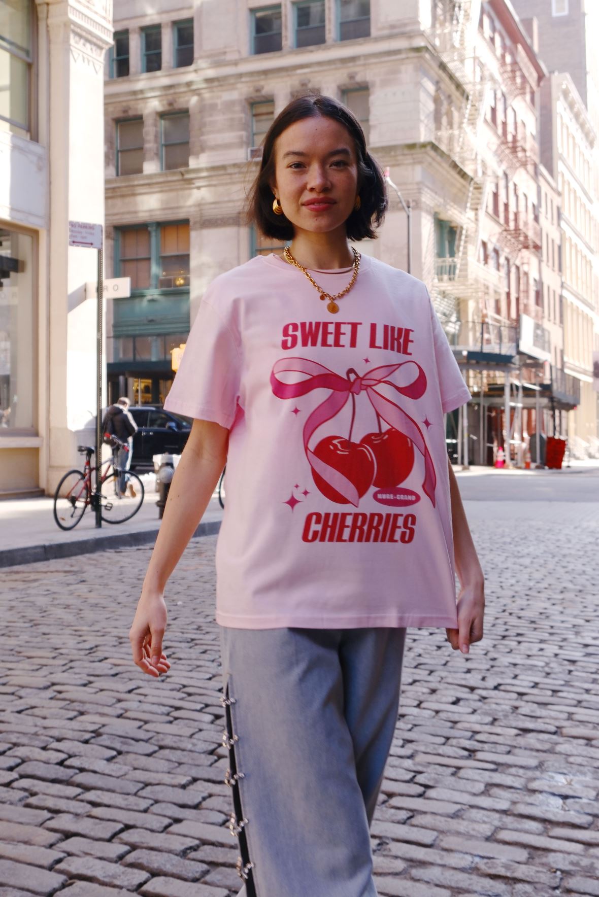 Sweet Like Cherries Graphic T-Shirt t-shirt mure + grand 