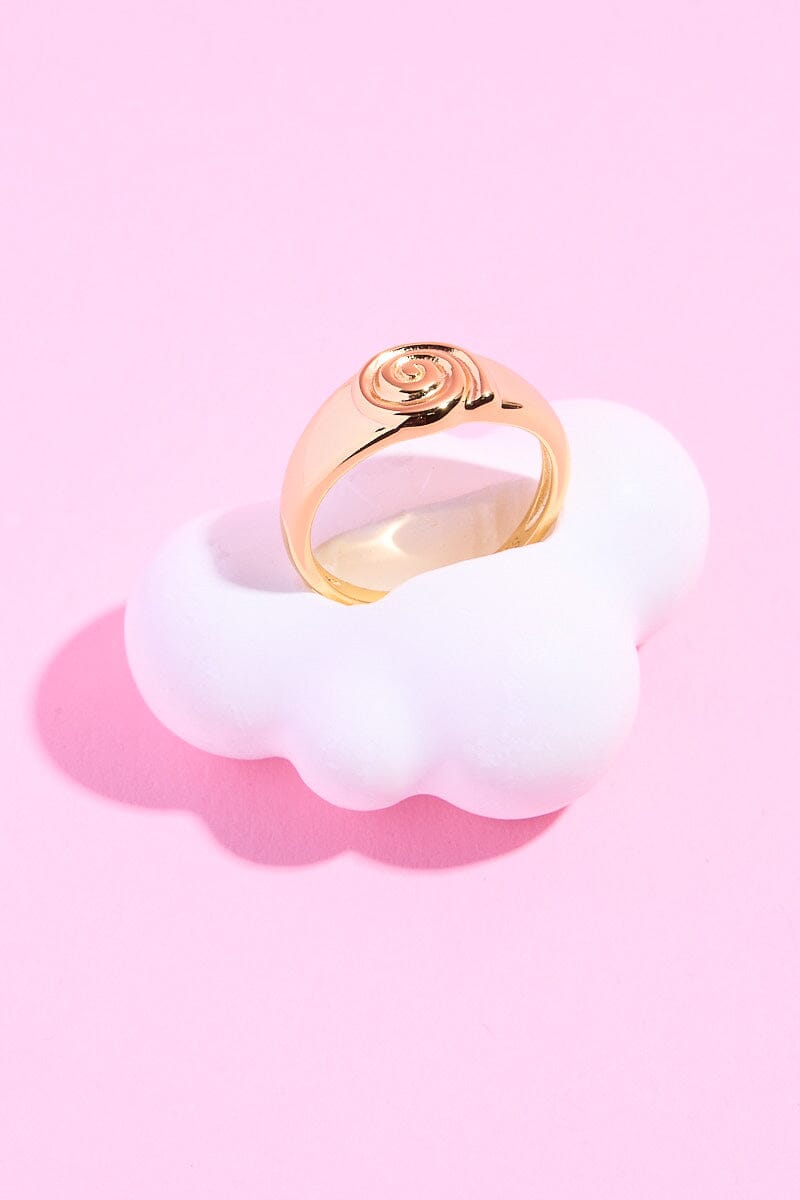 Swirl Sterling Silver RingMure + Grand