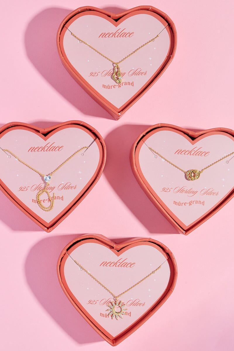 Symbol of Eternity Love Sterling Silver Necklace Necklaces mure + grand 