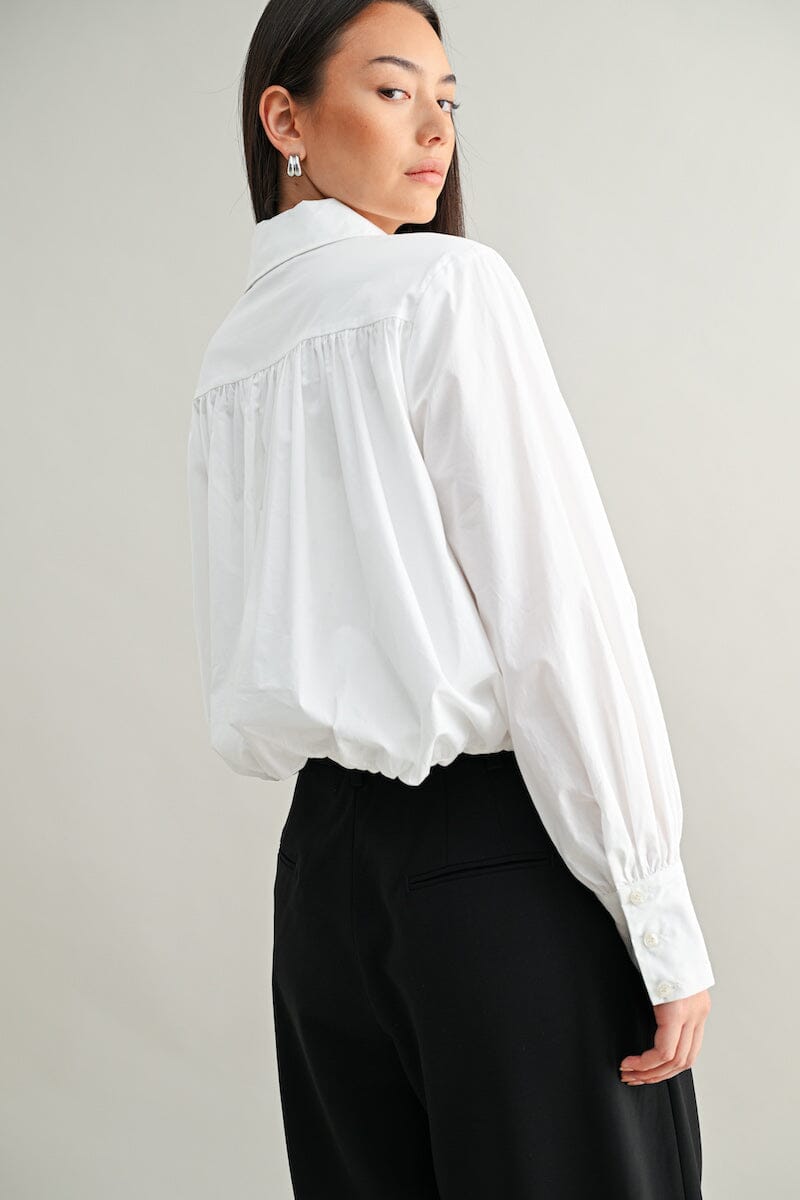 Talin Bubble Long Sleeve Shirt Clothing Luvée 