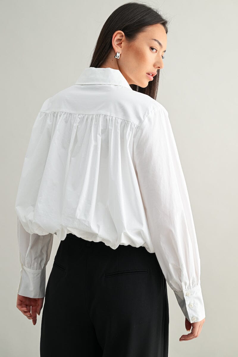 Talin Bubble Long Sleeve Shirt Clothing Luvée 