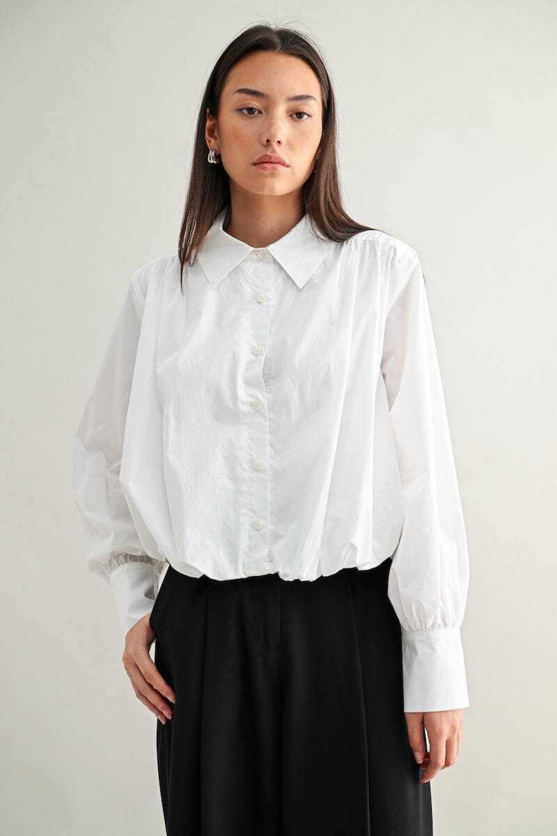 Talin Bubble Long Sleeve Shirt Clothing Luvée 