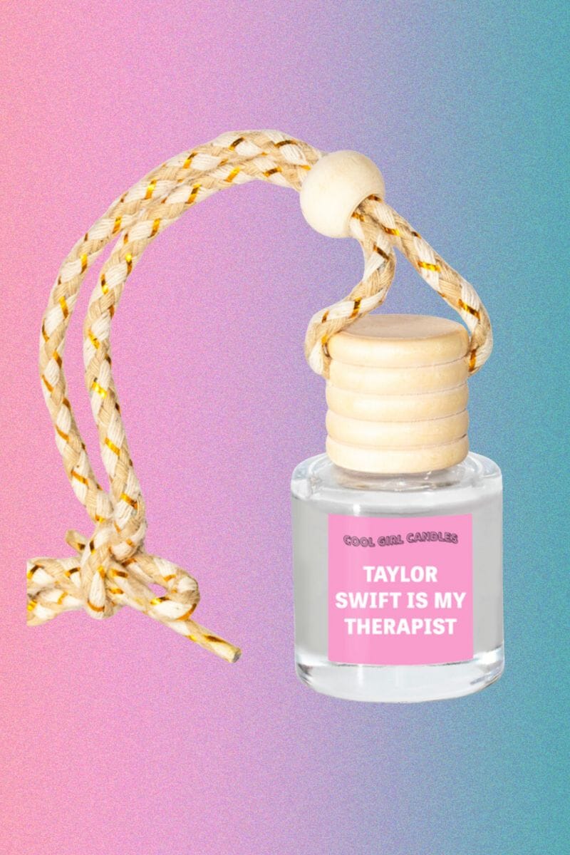 Taylor Swift Is My Therapist Hanging Scented Car Freshener Candle Cool Girl Candles 