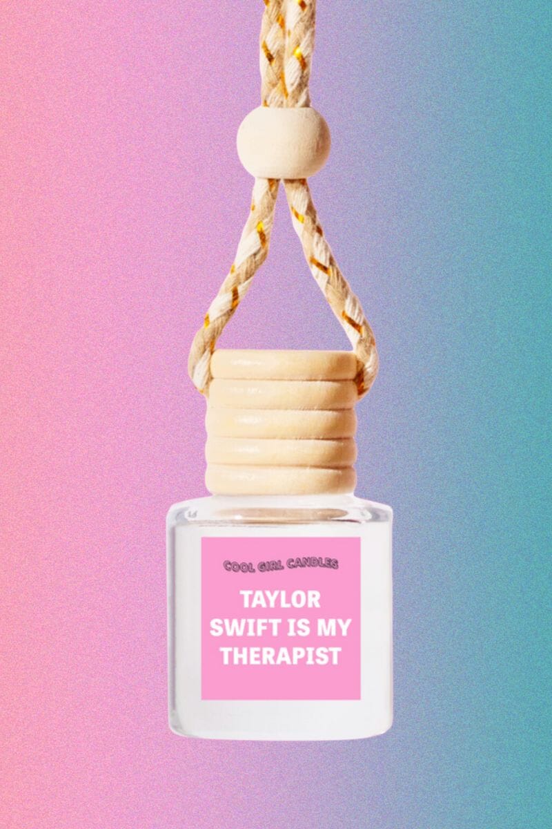 Taylor Swift Is My Therapist Hanging Scented Car Freshener Candle Cool Girl Candles 