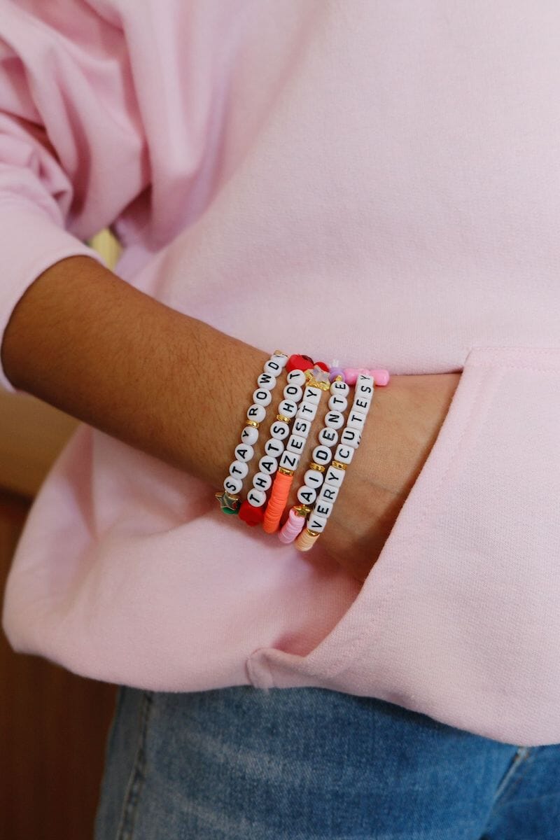 That's Hot Inspirational Beaded Bracelet Bracelet mure + grand 