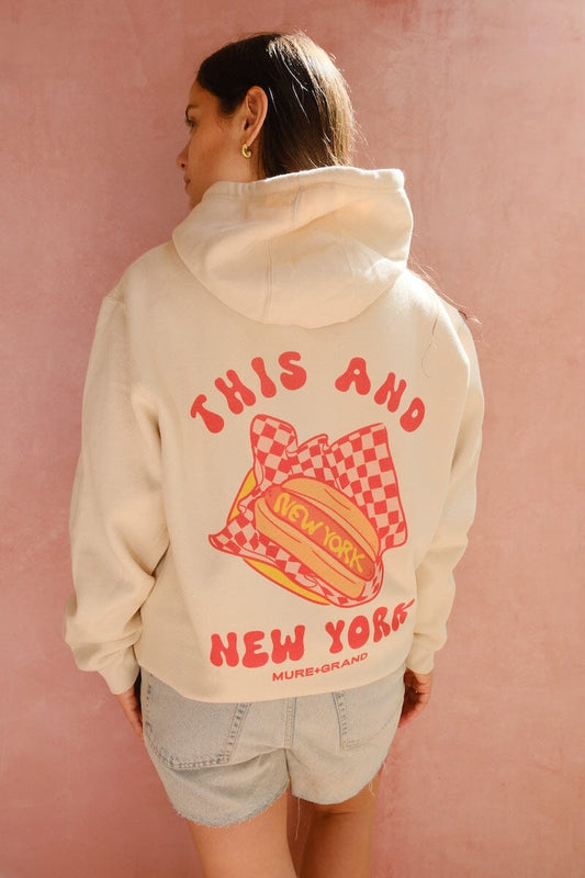 This And New York Graphic Hoodie mure + grand 