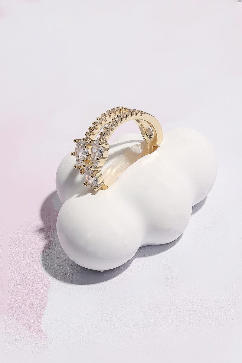 Three's Company Crystal Stacking RingMure + Grand