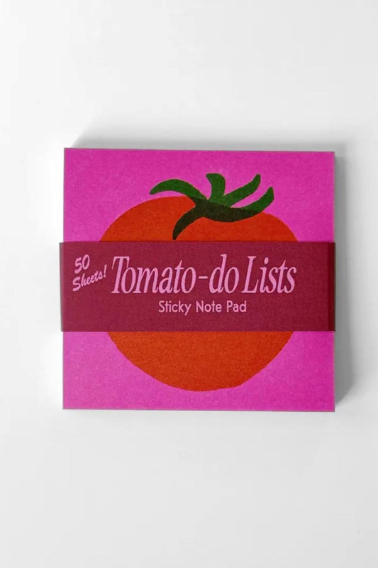 Tomato-Do List Sticky Note Pad Note Pad Mel Andrel 